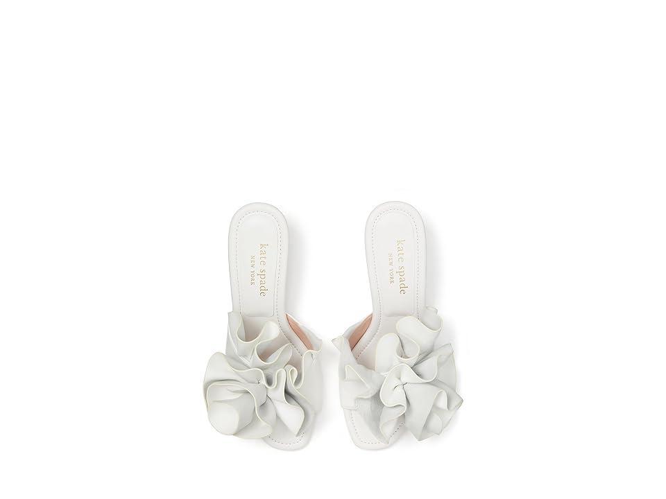kate spade new york Womens Flourish Slip On Embellished High Heel Sandals Product Image