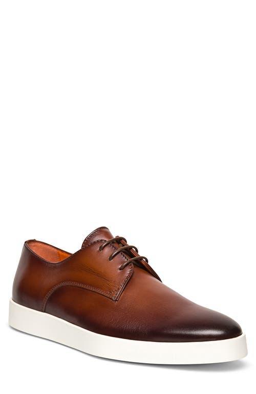 Mens Leather Lace-Up Oxfords Product Image