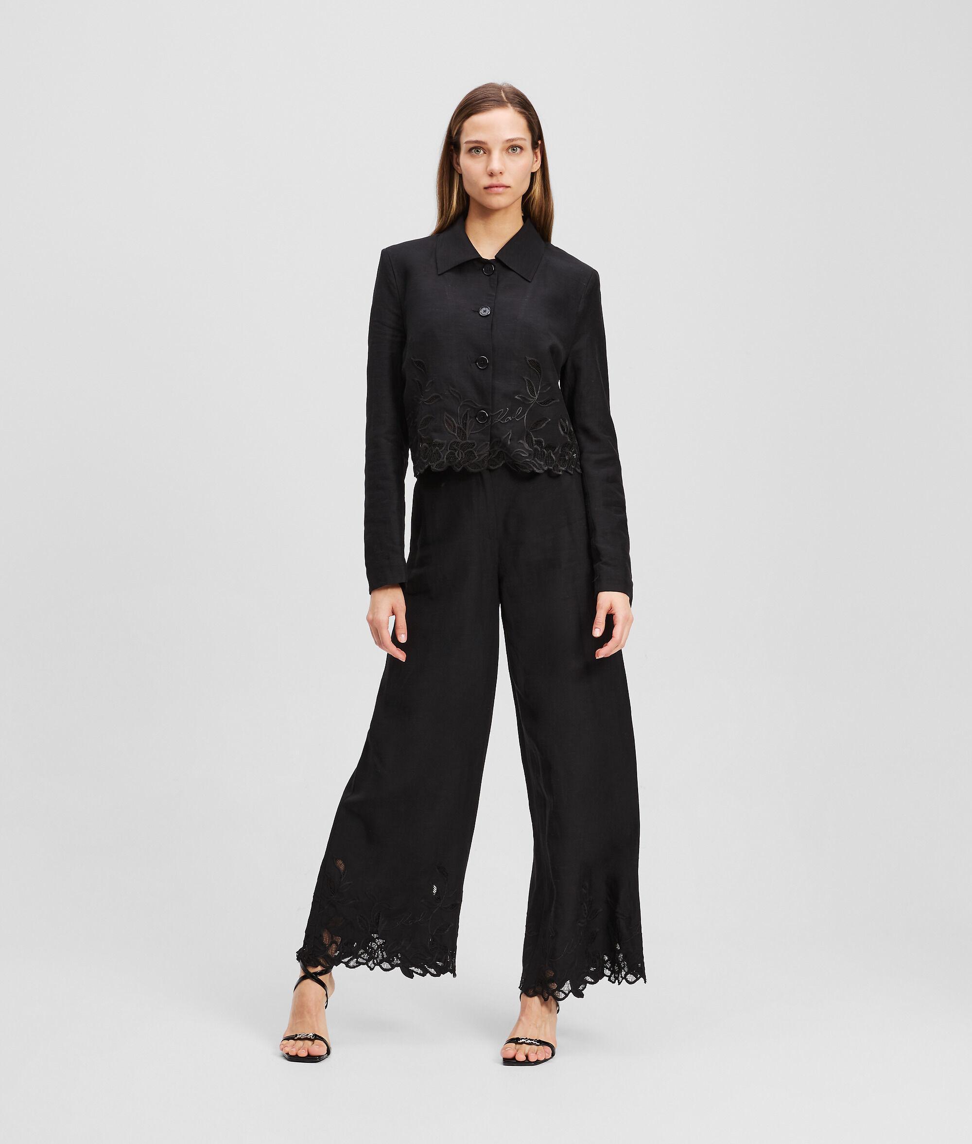 CUT-OUT EMBROIDERY CULOTTES Product Image