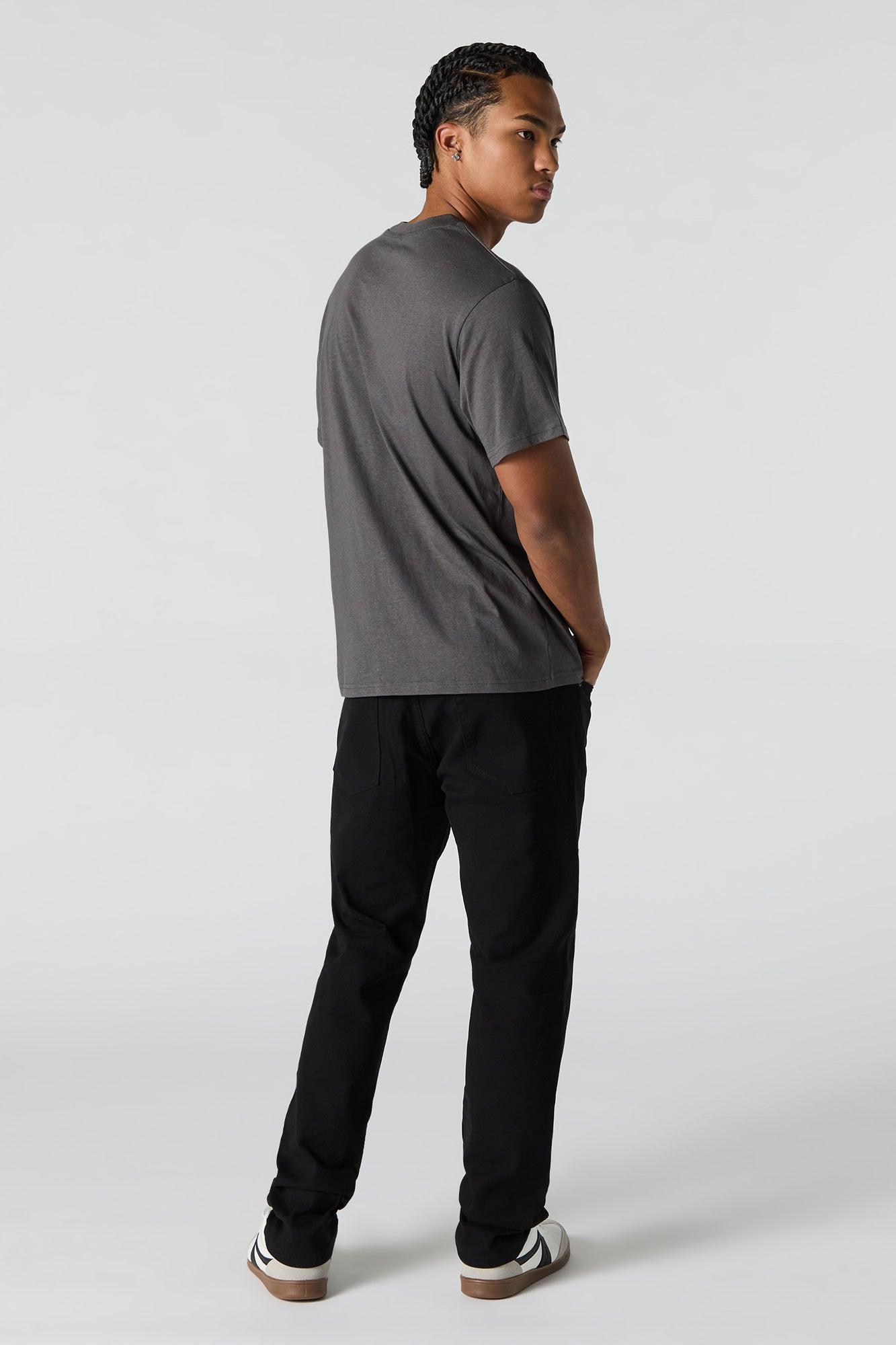 Black Wash Athletic Jean Male Product Image