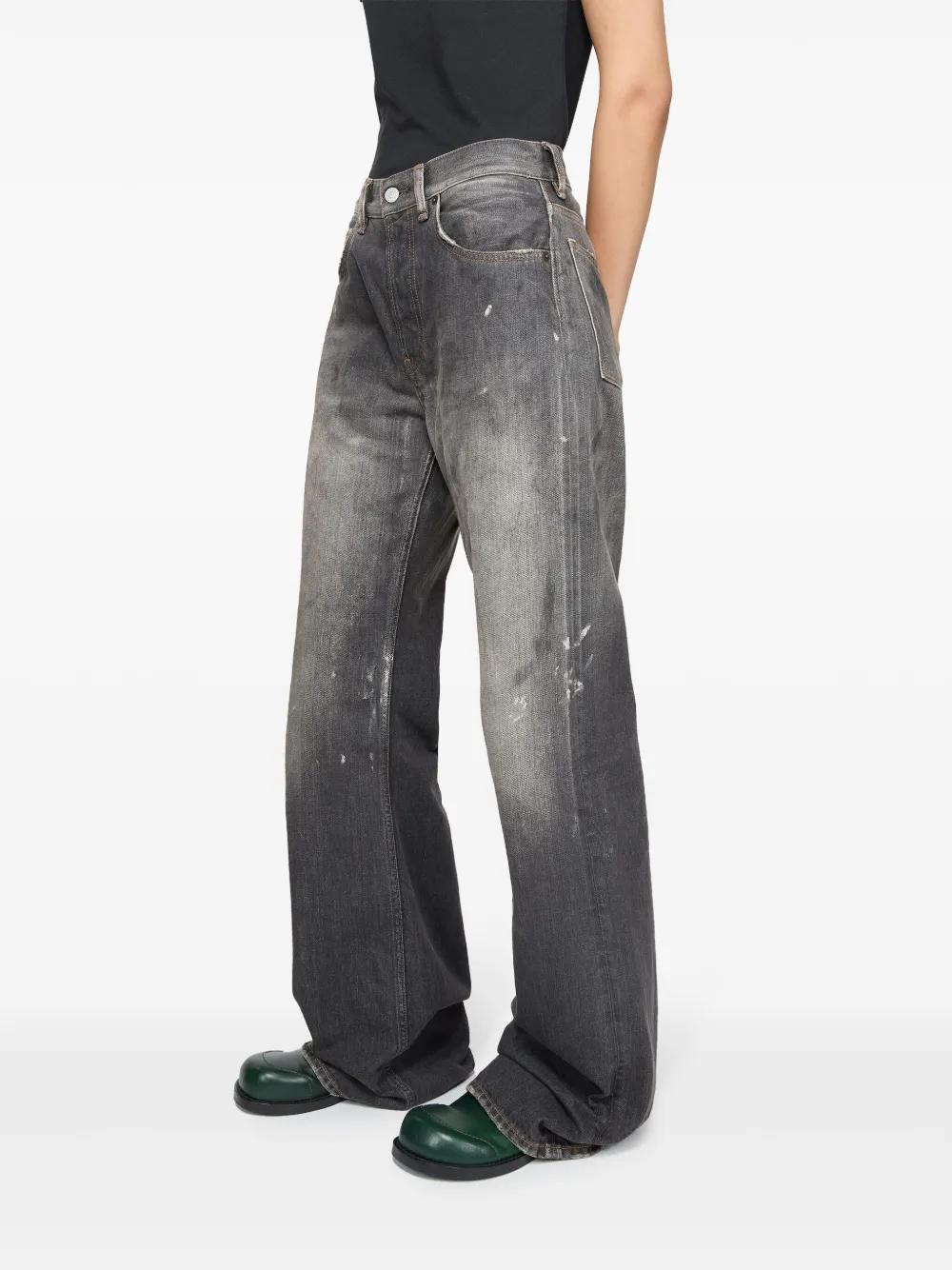 faded loose jeans Product Image