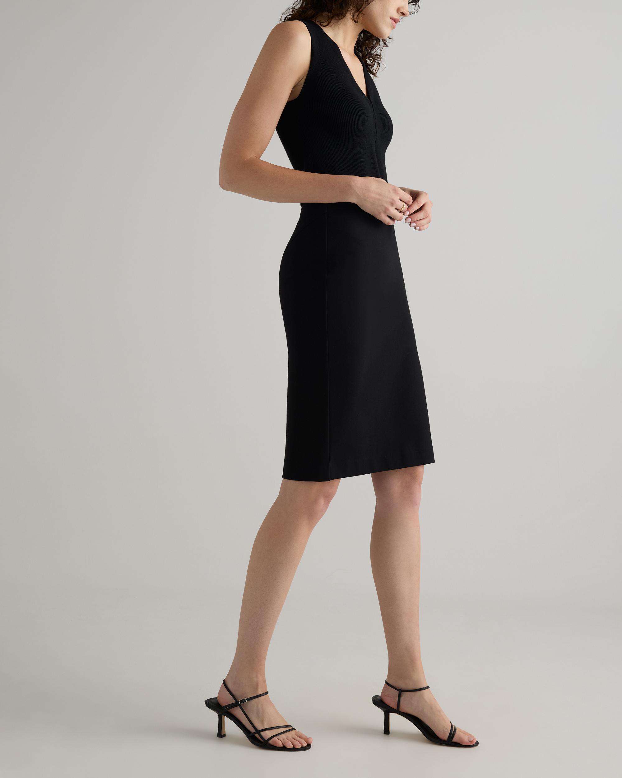 Quince | Women's Ultra-Stretch Ponte Pencil Skirt Size XL, Rayon Product Image