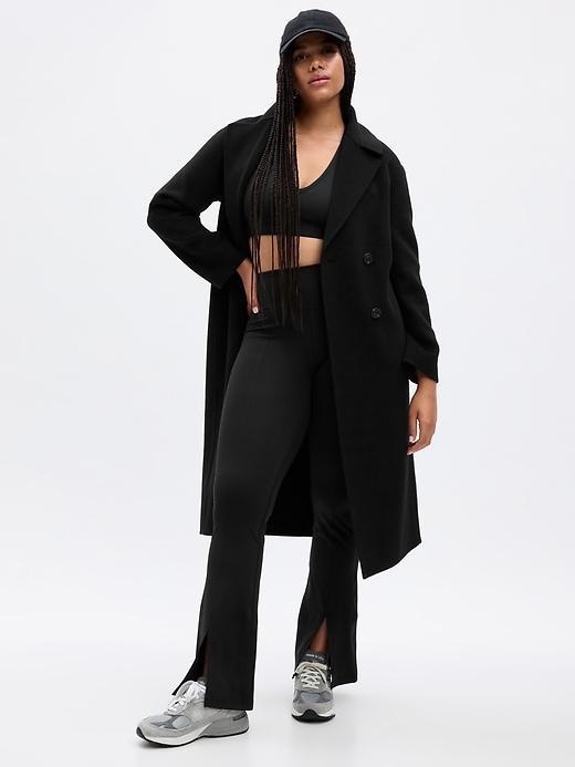 GapFit Sky High Rise Power Split-Hem Leggings Product Image