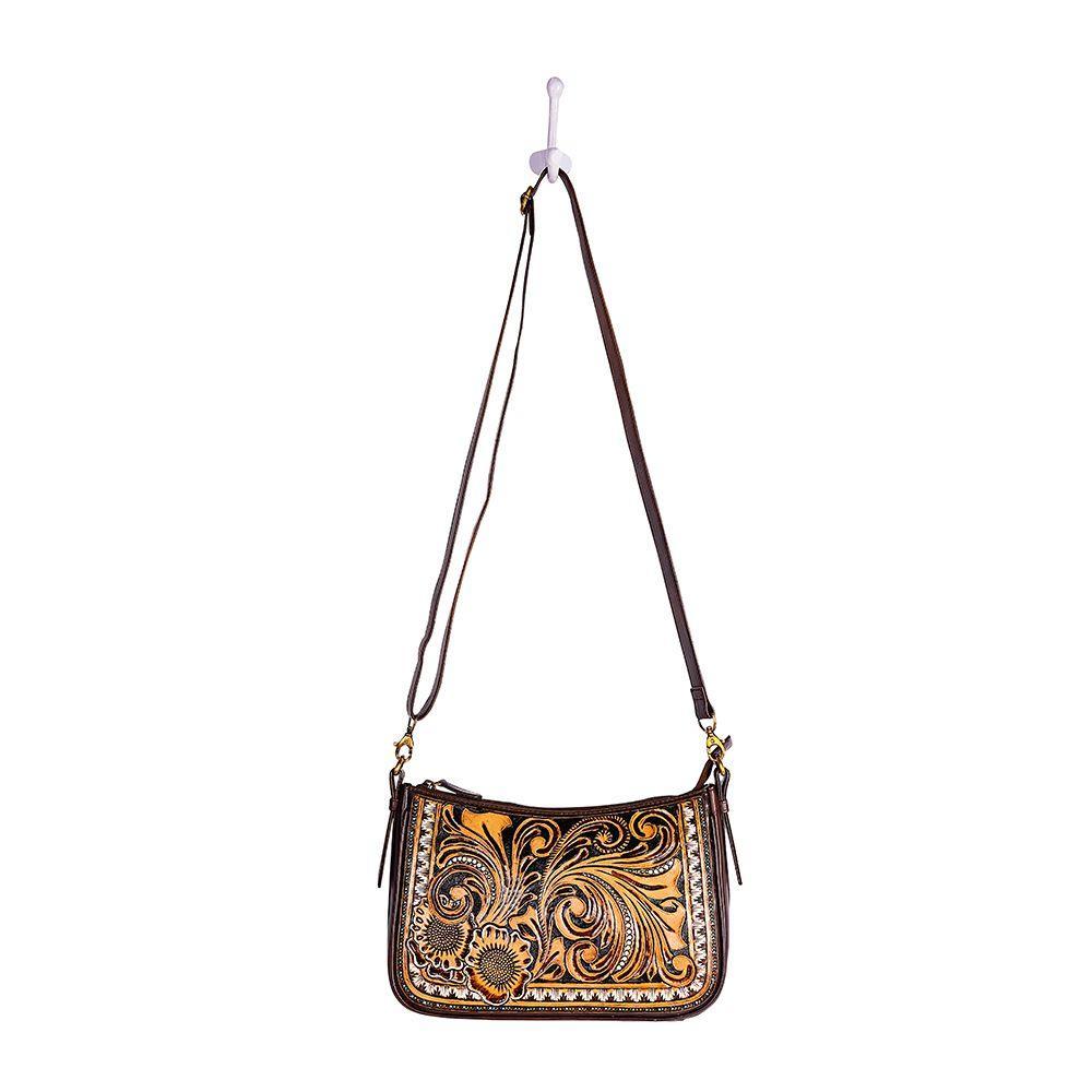Whitley Way Hand Tooled Bag Product Image