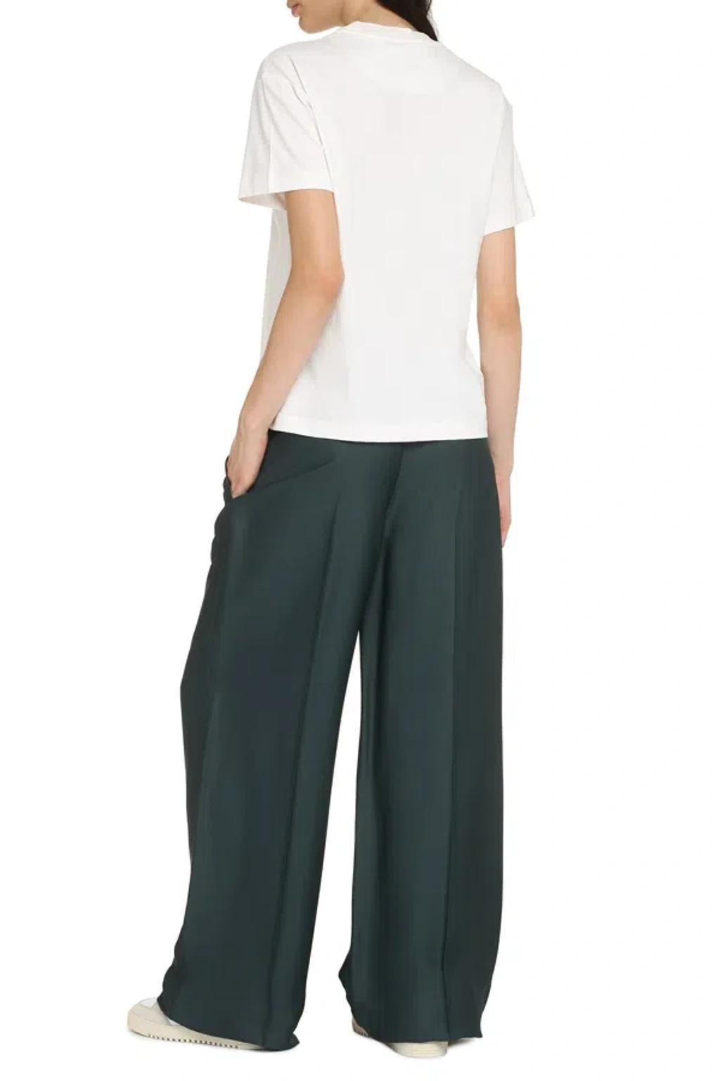 JIL SANDER 3-pack T-shirt With Front Logo In White Product Image