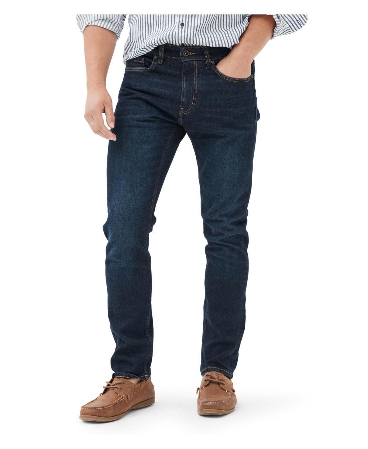 Rodd & Gunn Sutton Straight Leg Jeans in Dark Blue Product Image