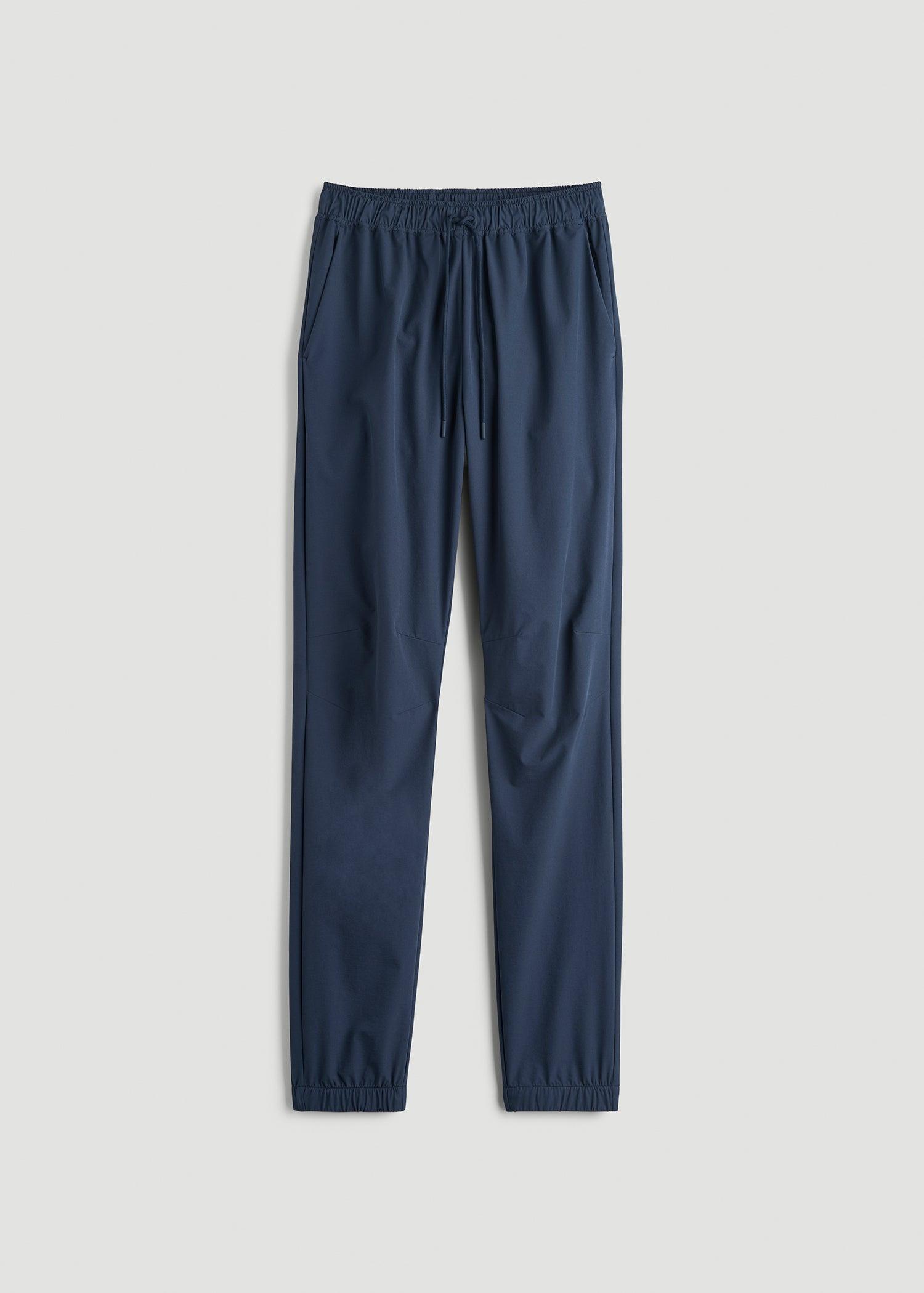 Flex Nylon Joggers for Tall Men in Navy Blue Male Product Image