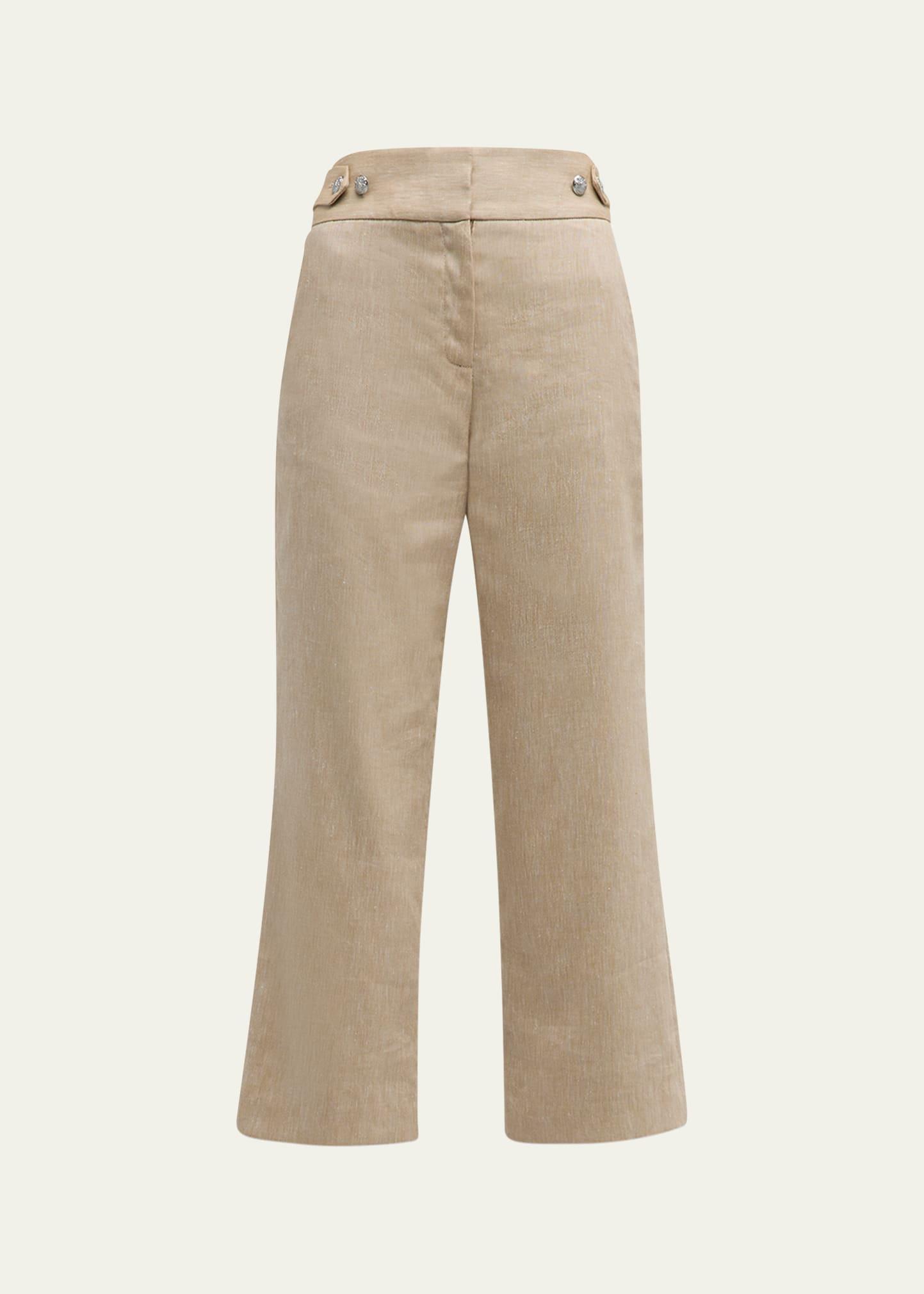 Veronica Beard Aubrie Wide Leg Pants Product Image