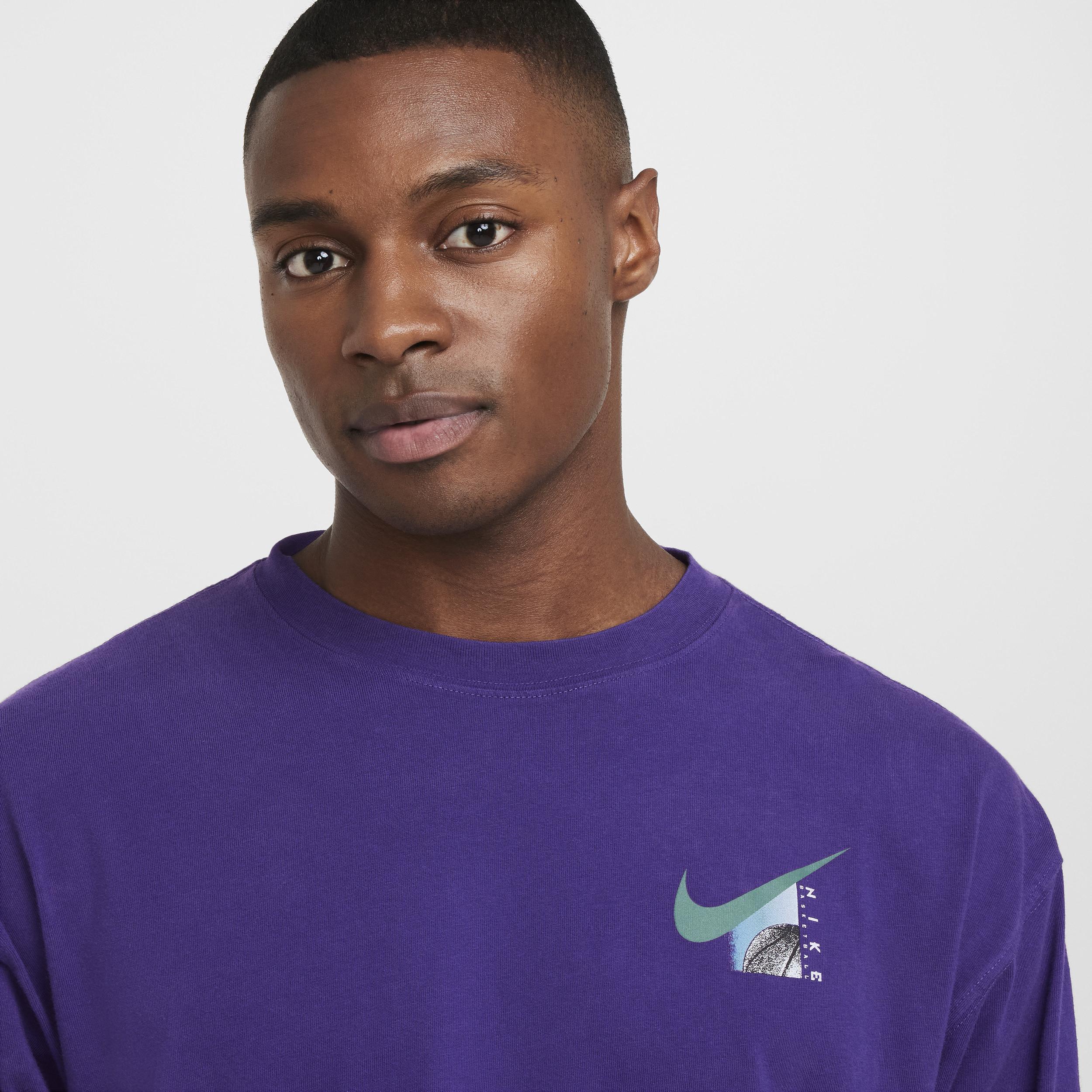 Nike Men's Max90 Long-Sleeve Basketball T-Shirt Product Image