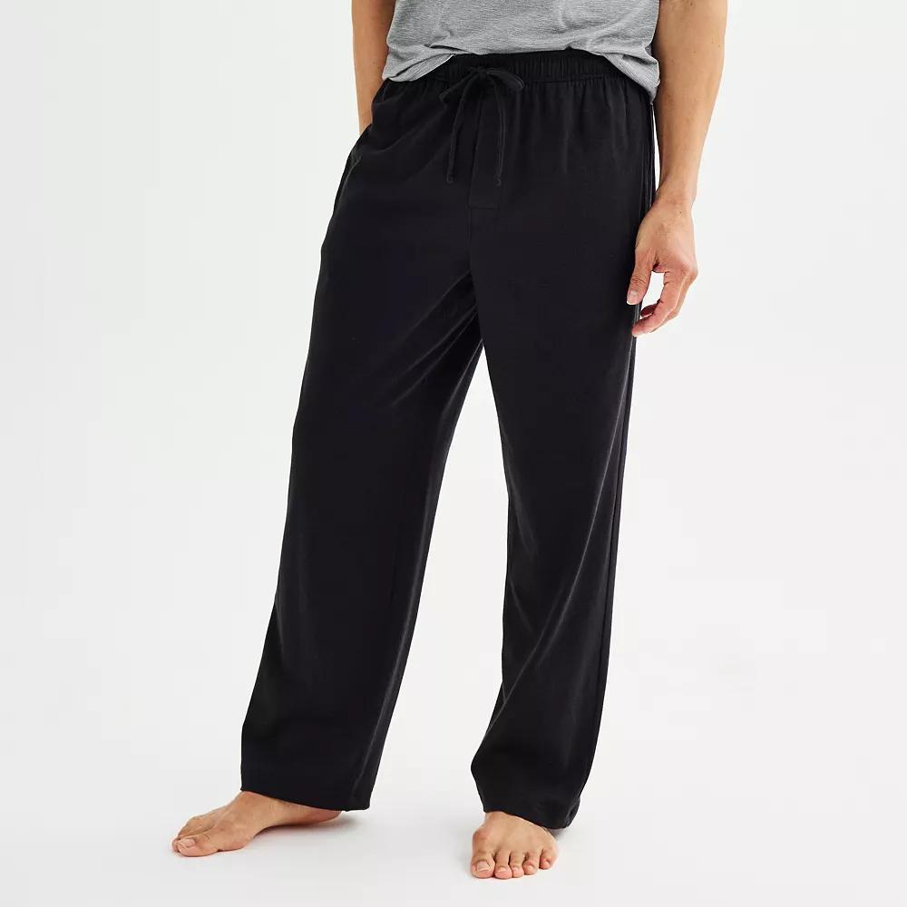 Men's Sonoma Goods For Life® Knit Pajama Pants, Size: Small, Dark Silver Product Image