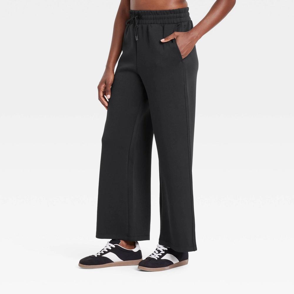 Women's Airy Sleek High-Rise Wide Leg Sweatpants - All In Motion™ Product Image
