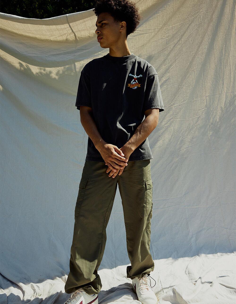 LIRA Azalea Mens Nylon Cargo Pants - OLIVE Product Image