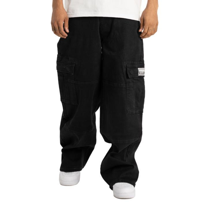 Pro Club Men's Heavyweight Baggy Fit Denim Cargo Pant Product Image