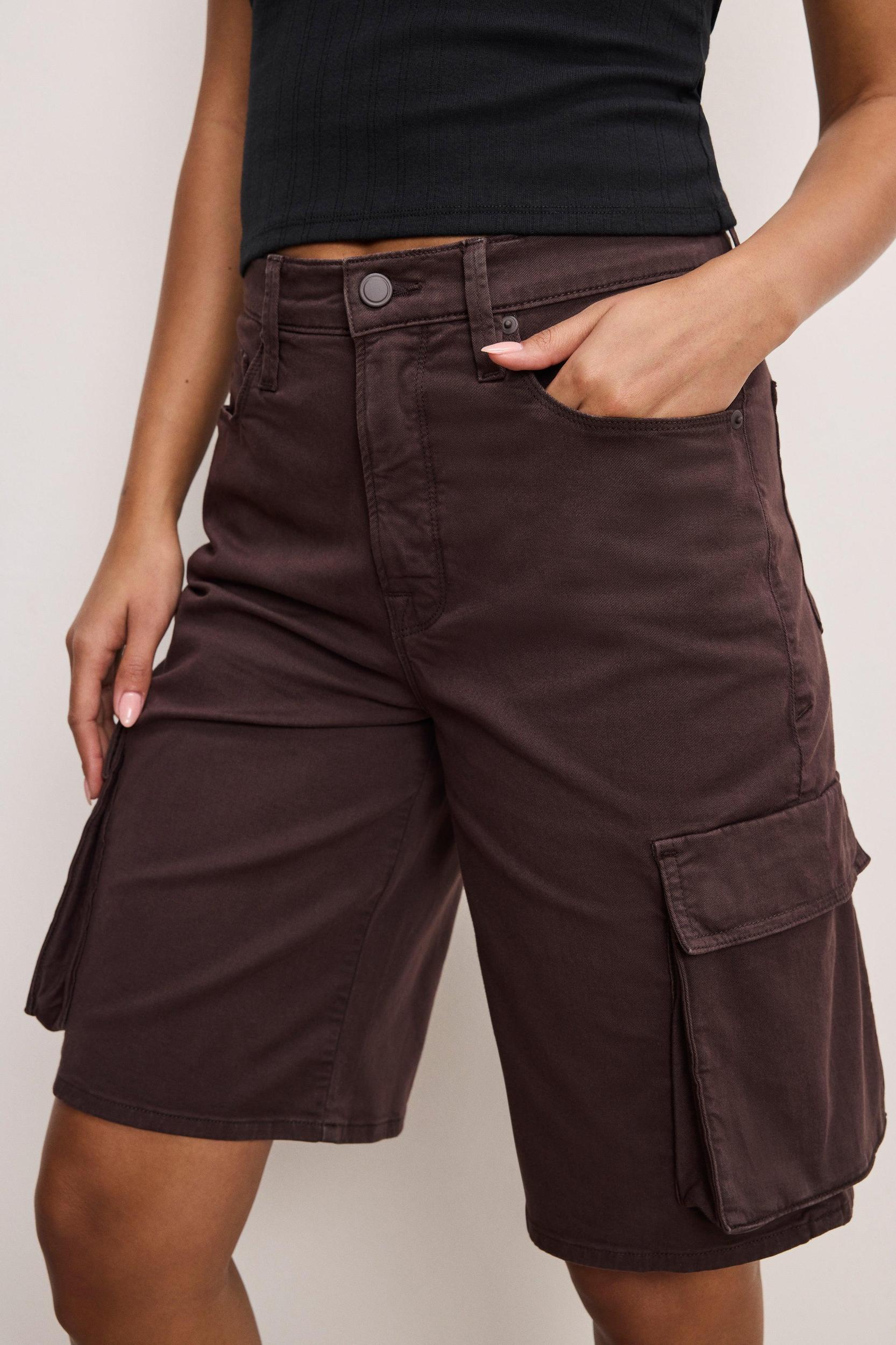 TWILL CARGO SHORTS | BARK003 Product Image