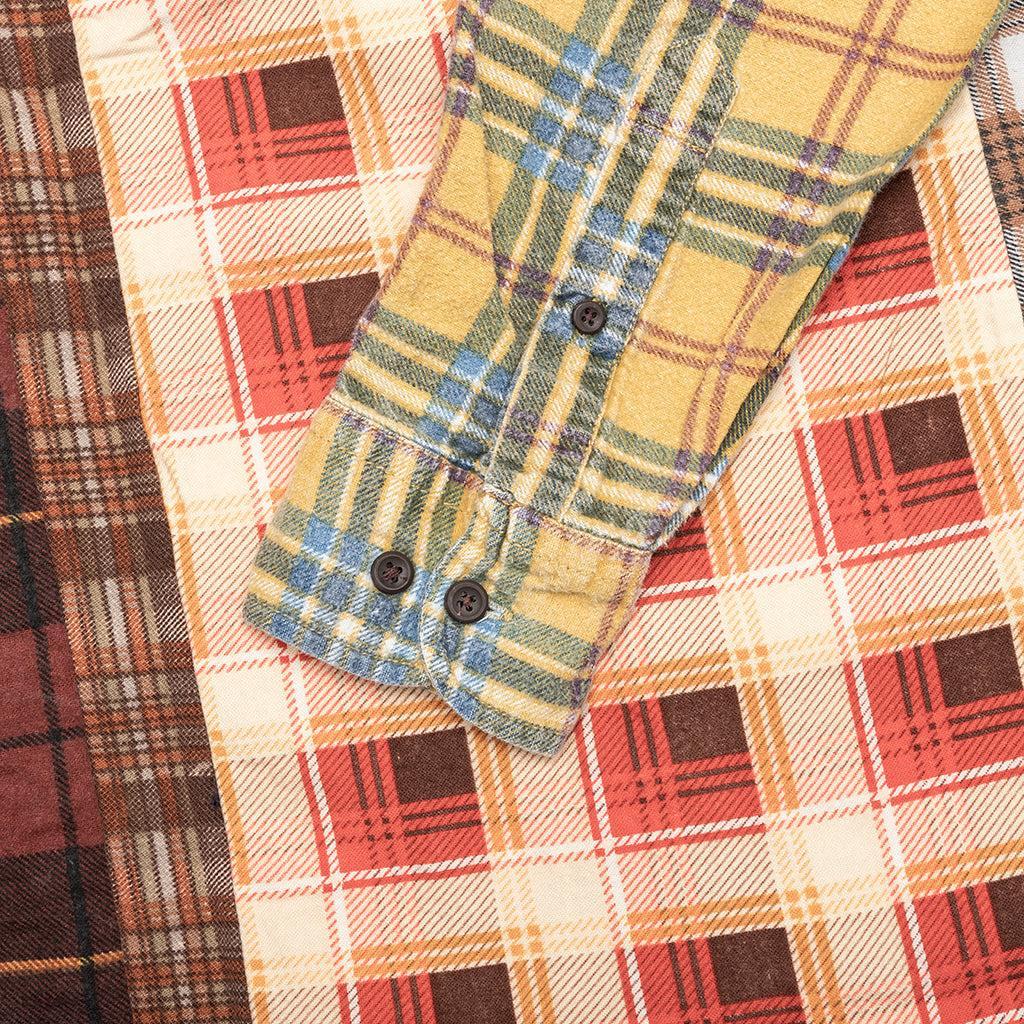 7 Cuts Flannel Shirt - Assorted Male Product Image