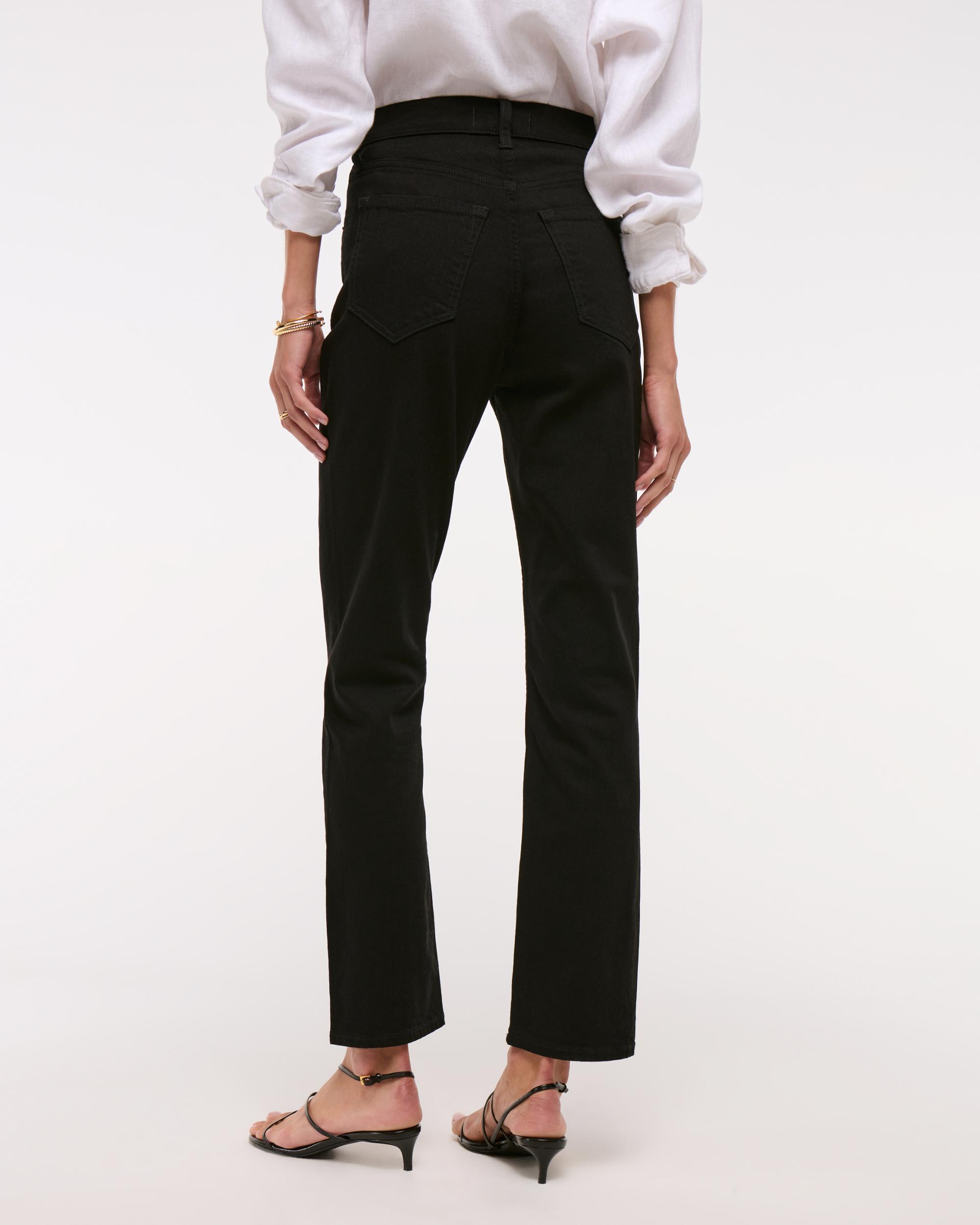 Ultra High Rise Ankle Straight Jean Product Image