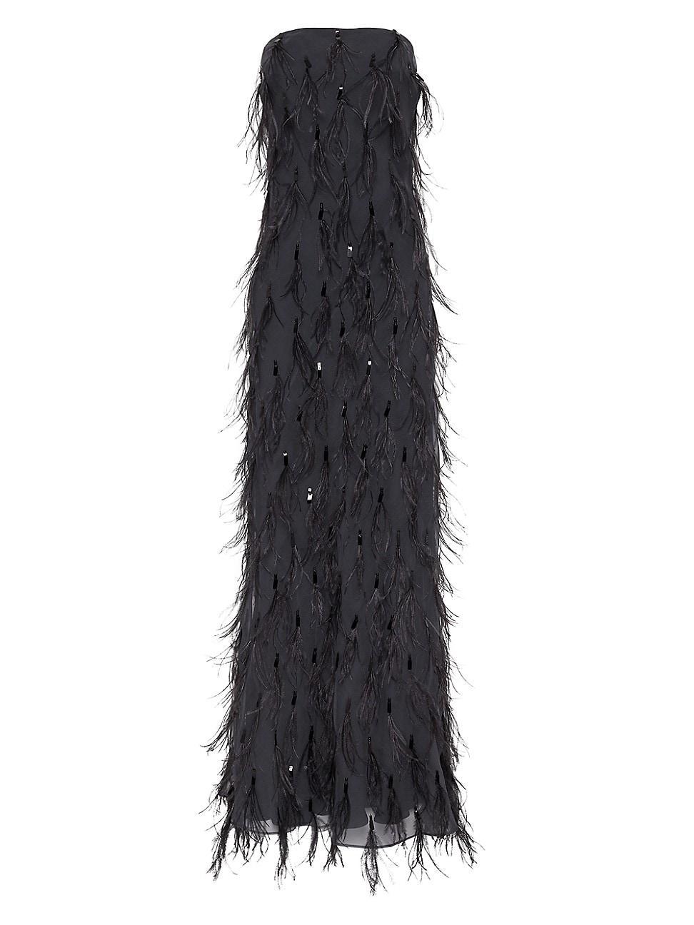 Womens Crispy Silk Mermaid Dress Product Image