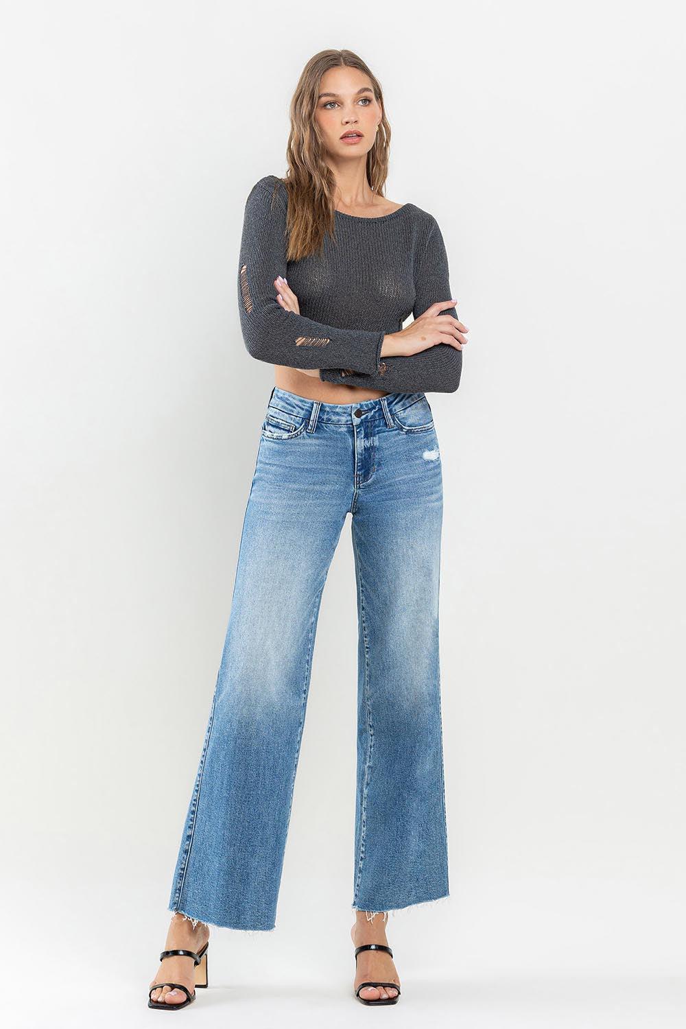 The Mid Rise Wide Leg Product Image
