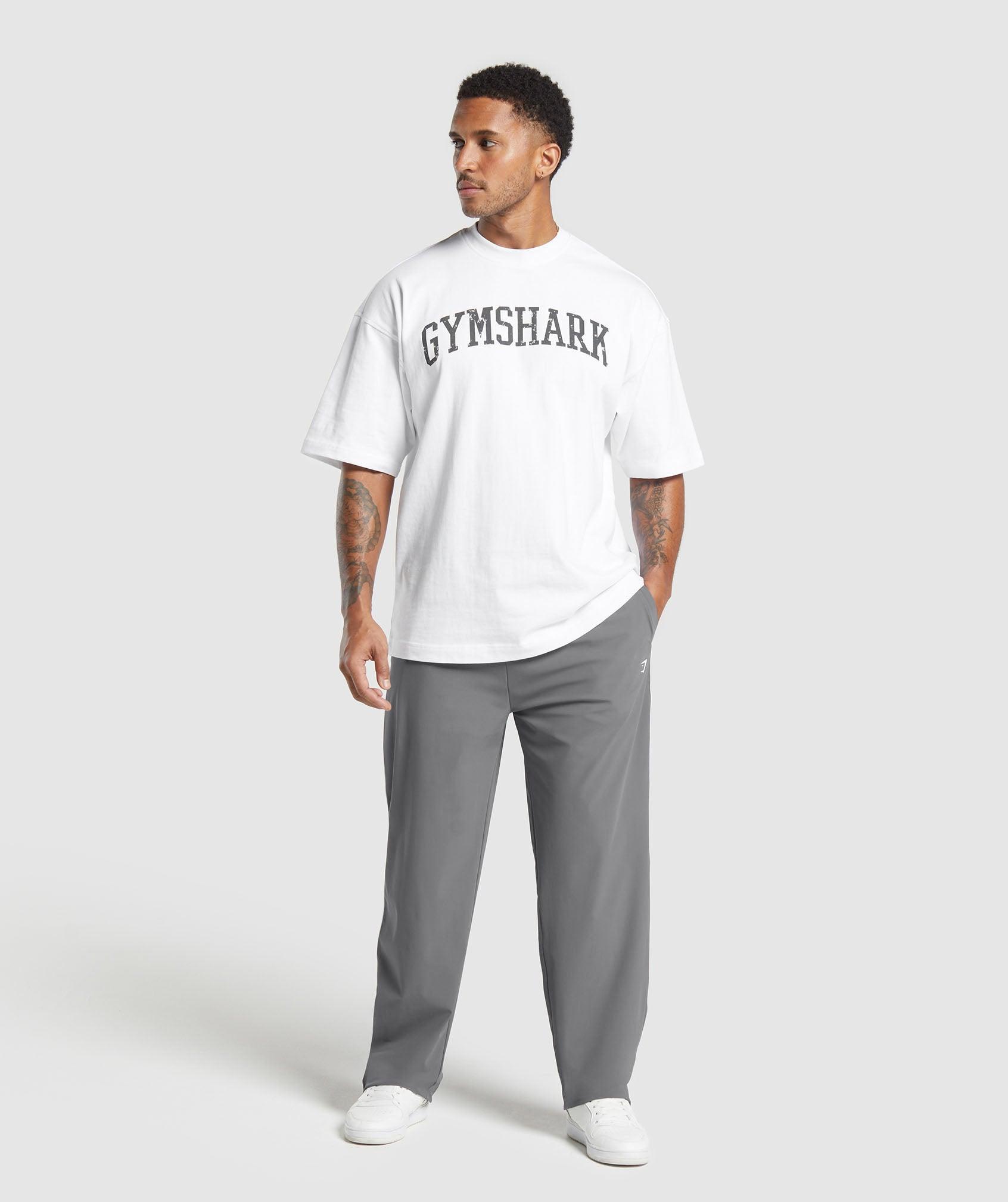 Gymshark Contrast Straight Leg Pant - Pitch Grey Male Product Image