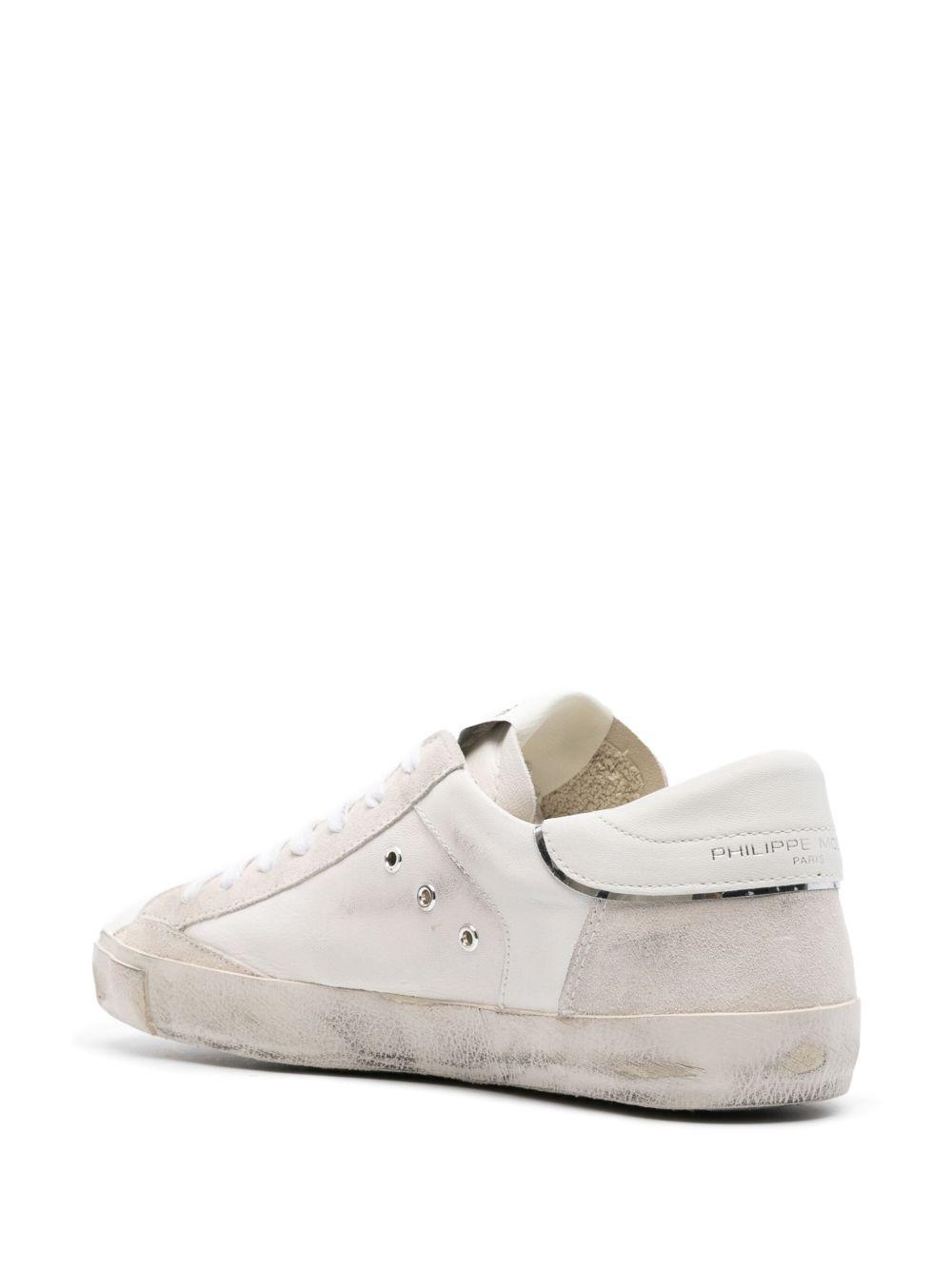 Paris logo-patch sneakers  Product Image