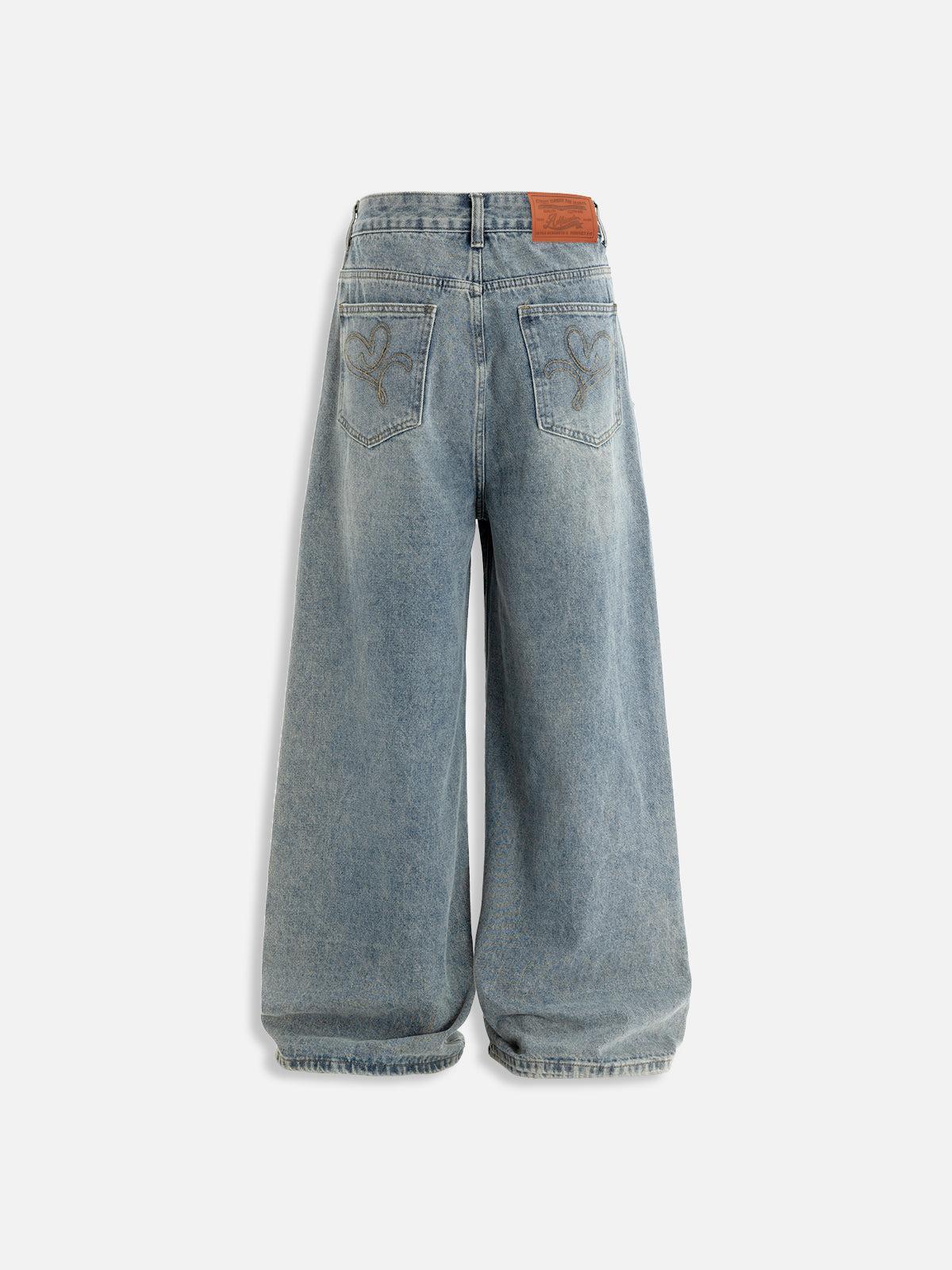 Aelfric Eden Fringe Baggy Jeans Product Image