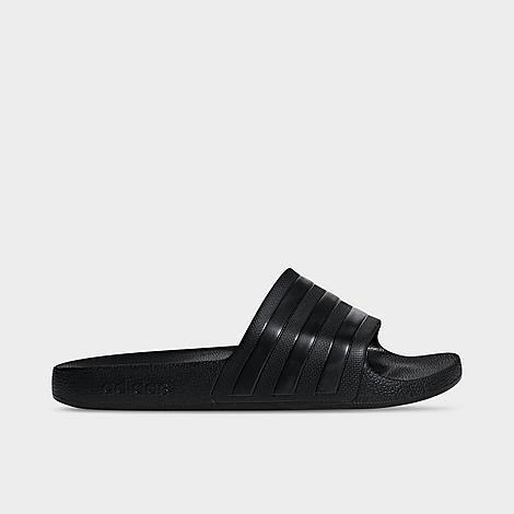 adidas Adilette Men's Aqua Slide Sandals, Size: 9, Off White White Product Image