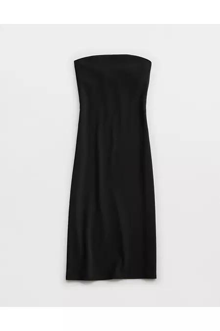 OFFLINE By Aerie Stripe Rib Night Out Midi Tube Dress Women's Product Image