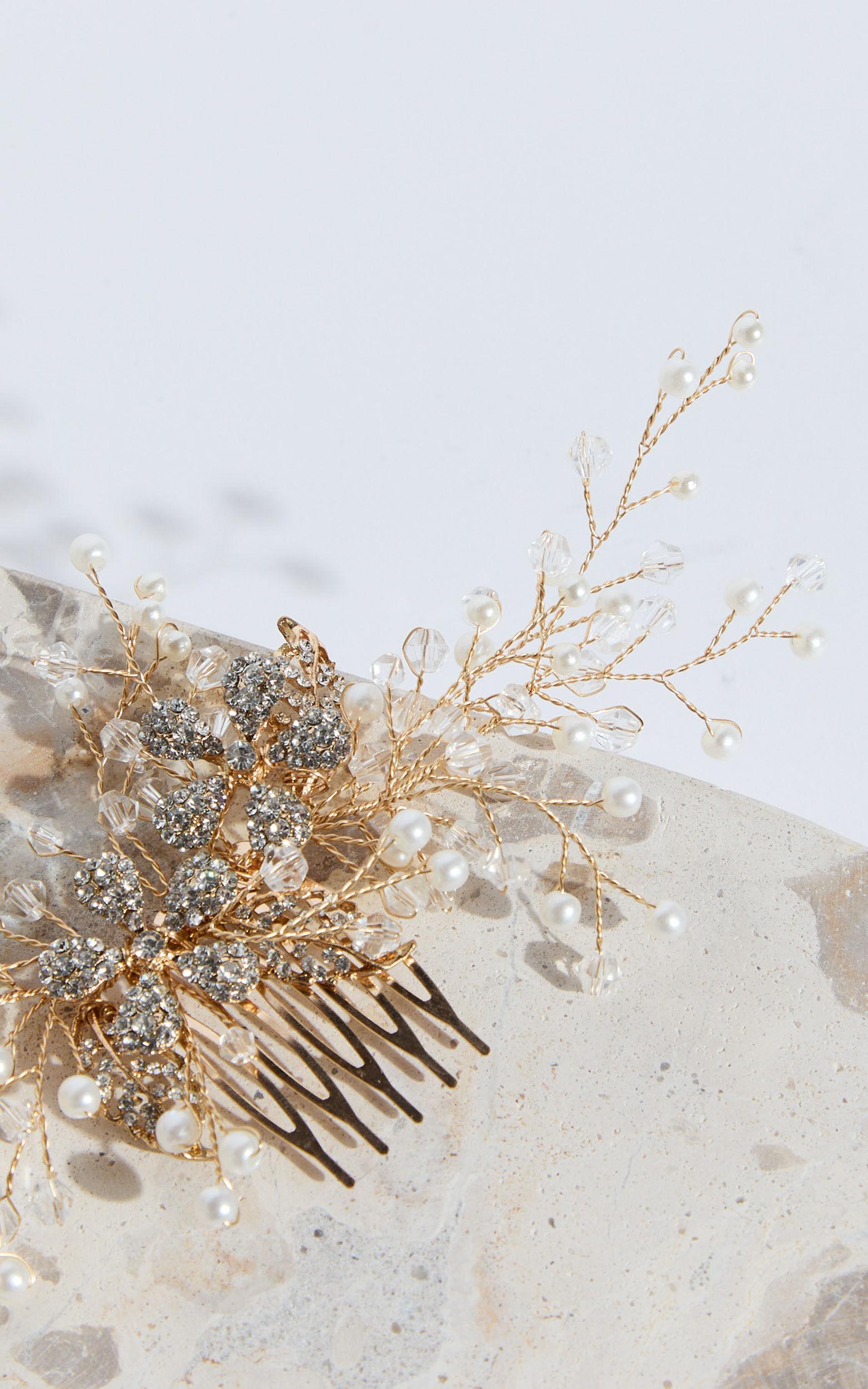 You And I Hair Piece in Gold Product Image