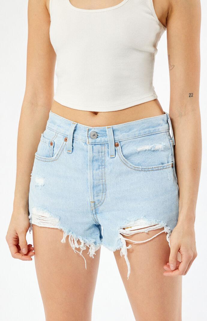 Womens Levis 501 Original Jean Shorts Product Image
