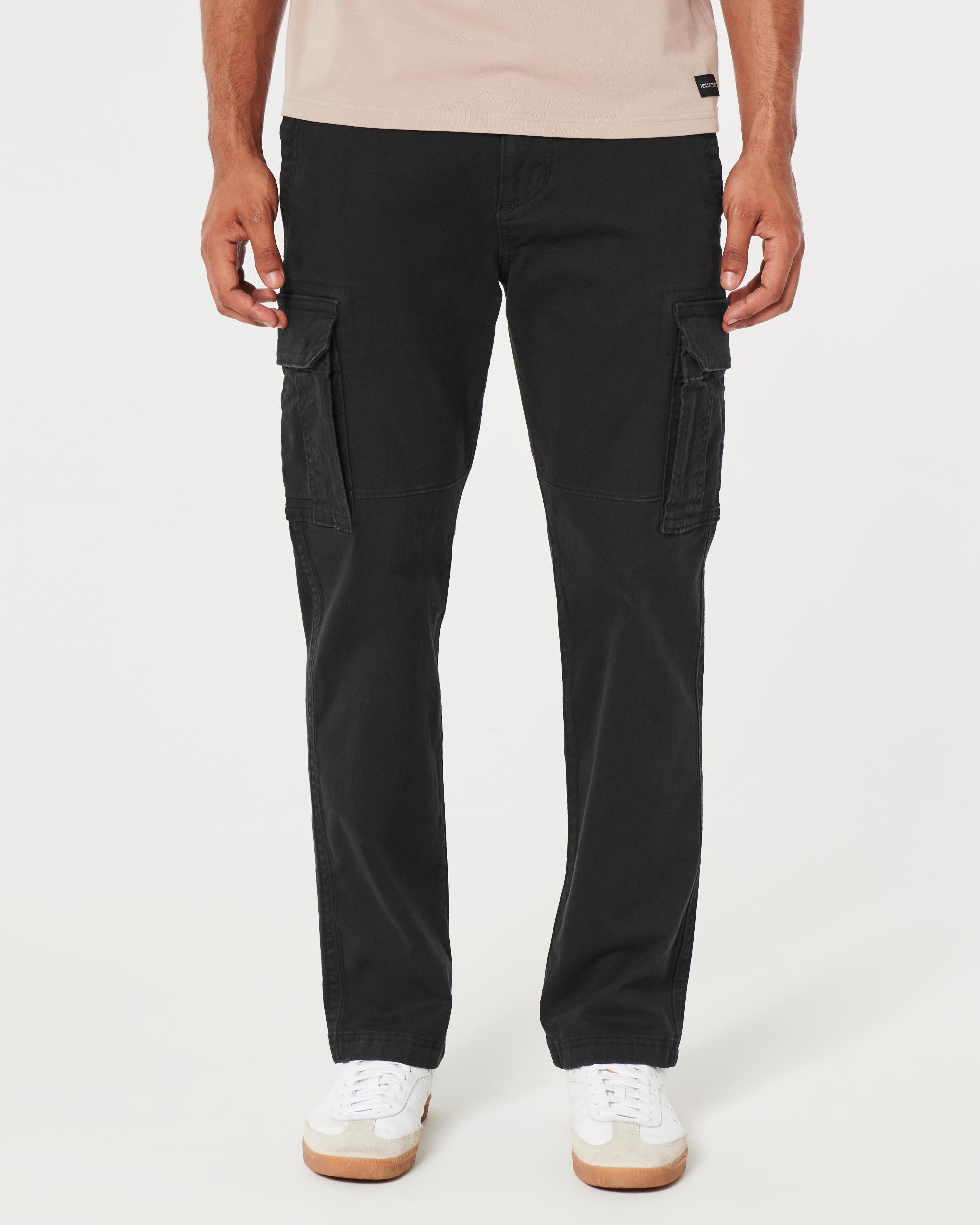 Slim Straight Cargo Pants Product Image