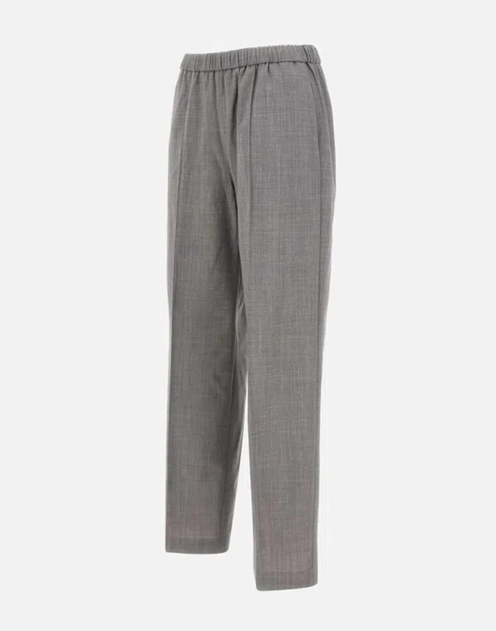 FABIANA FILIPPI Trousers In Grey Product Image