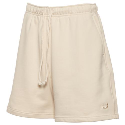 New Balance Womens Athletics French Terry Shorts Product Image