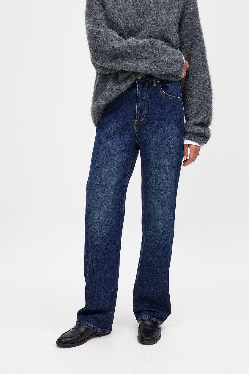 Straight High Waist Jeans Product Image