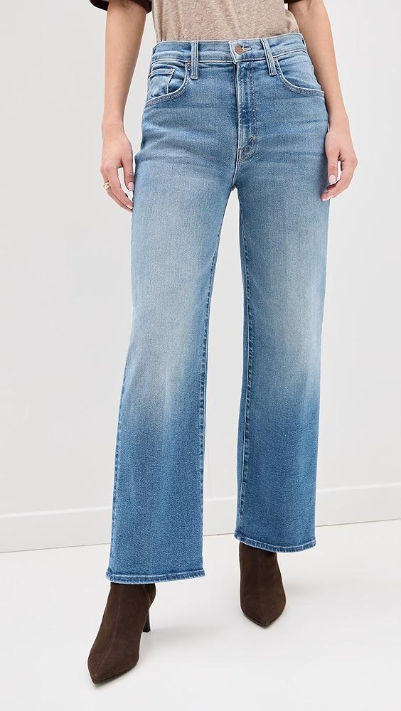 MOTHER The Rambler Zip Flood Jeans | Shopbop Product Image