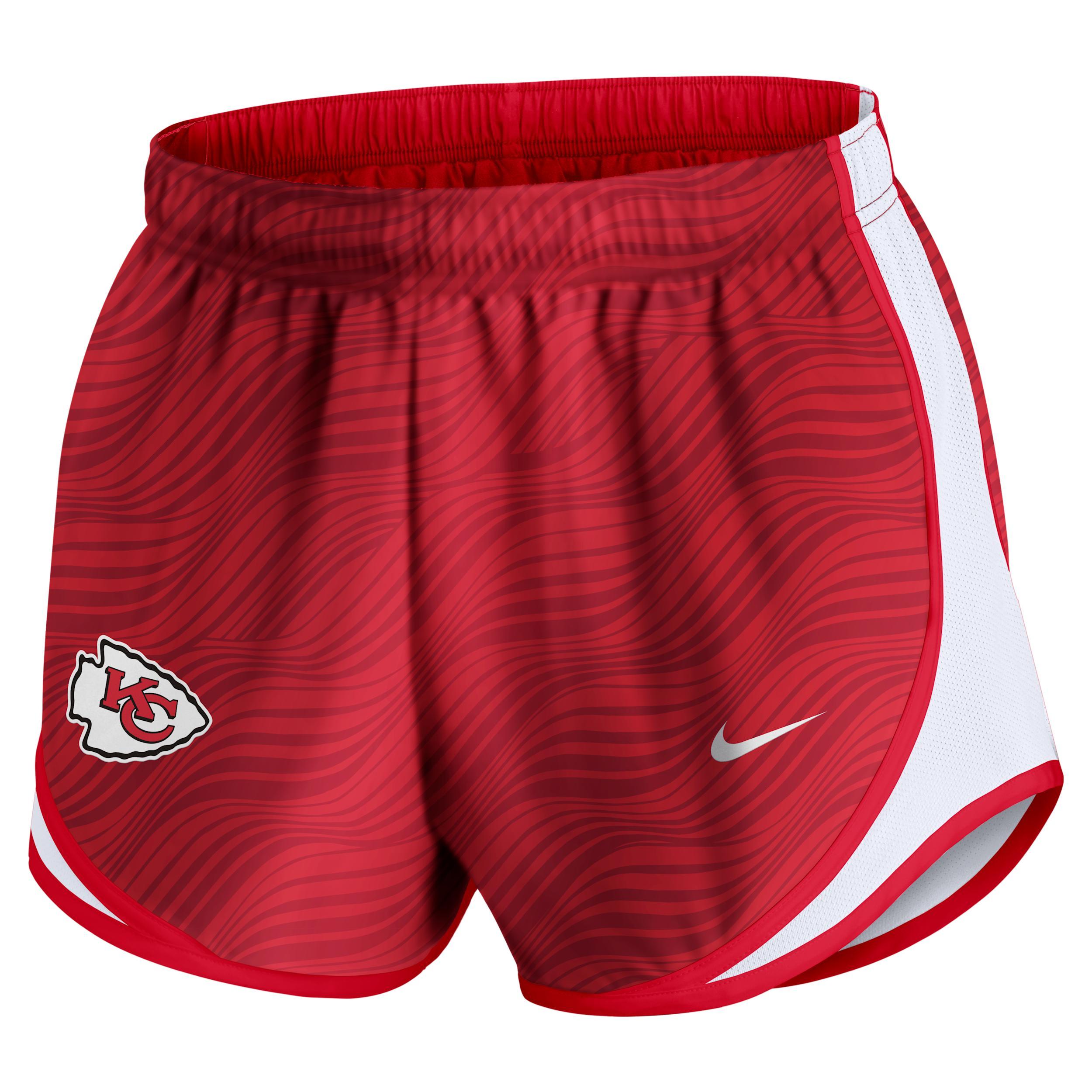 Kansas City Chiefs Tempo Nike Women's Dri-FIT NFL Shorts Product Image