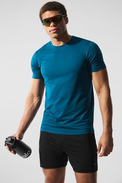 Conquer Reform Crewneck Short Sleeve - Eclipse Blue Product Image