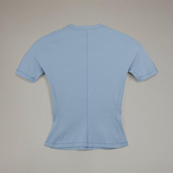 adidas Y-3 Fitted Short Sleeve Tee Black L Womens Product Image