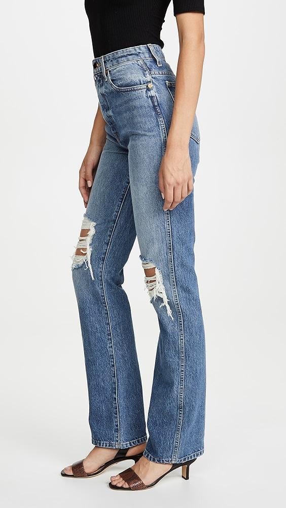 Khaite Danielle High Rise Stovepipe Jeans | Shopbop Product Image