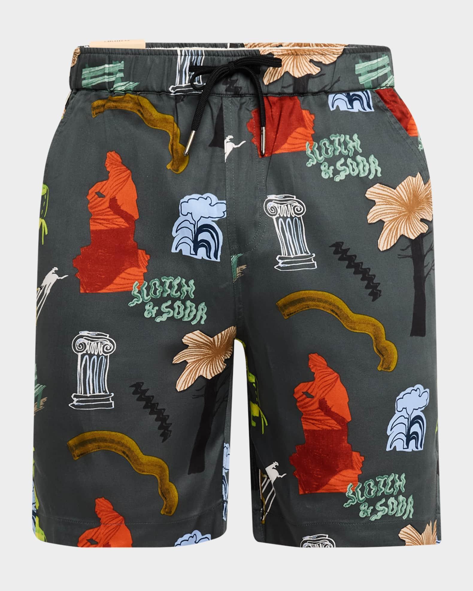 Men's Fave Printed Bermuda Shorts Product Image