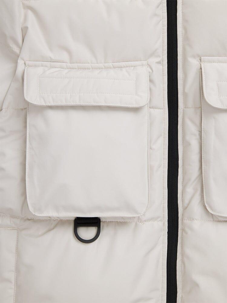HOODED PUFFER JACKET (SEASONAL) Product Image