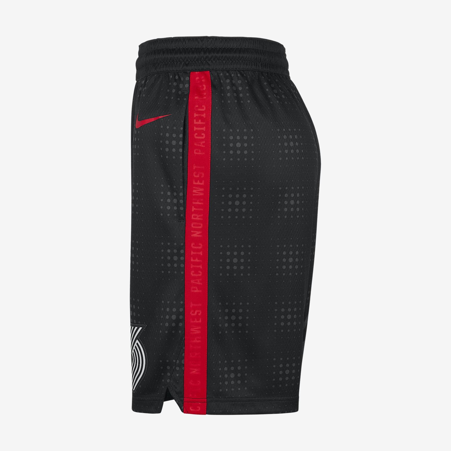 Portland Trail Blazers 2024/25 City Edition Men's Nike Dri-FIT NBA Swingman Shorts Product Image
