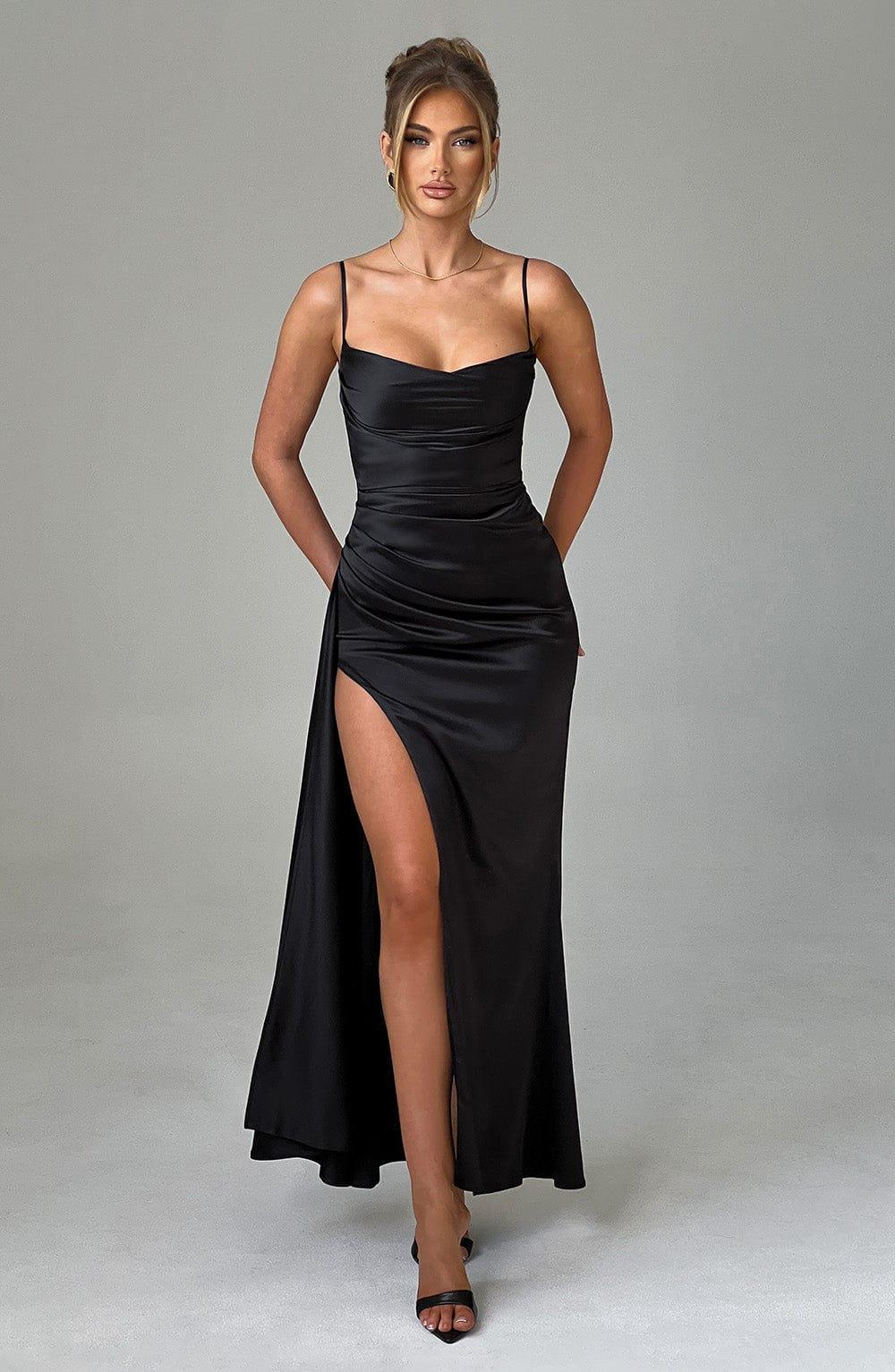 Winona Maxi Dress - Black Product Image