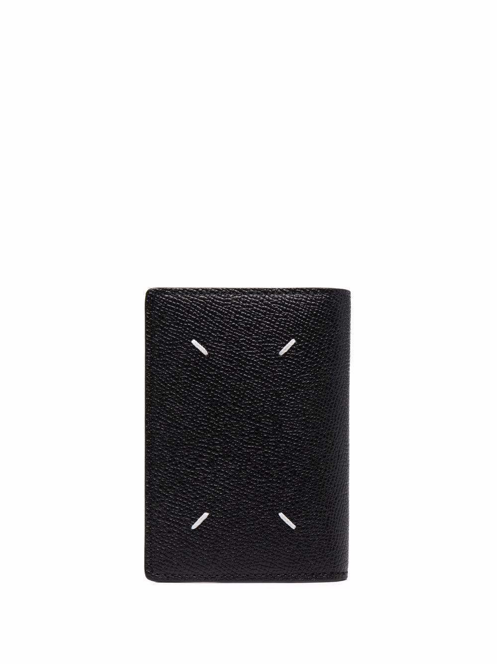 four-stitch leather card holder Product Image