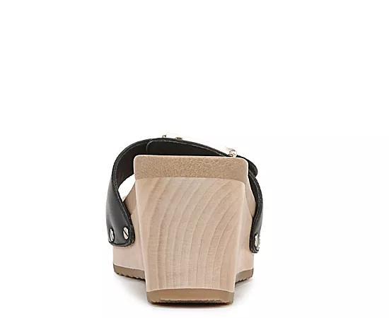 Dr. Scholl's Original Life Women's Wedge Slides, Size: 8, Black Product Image