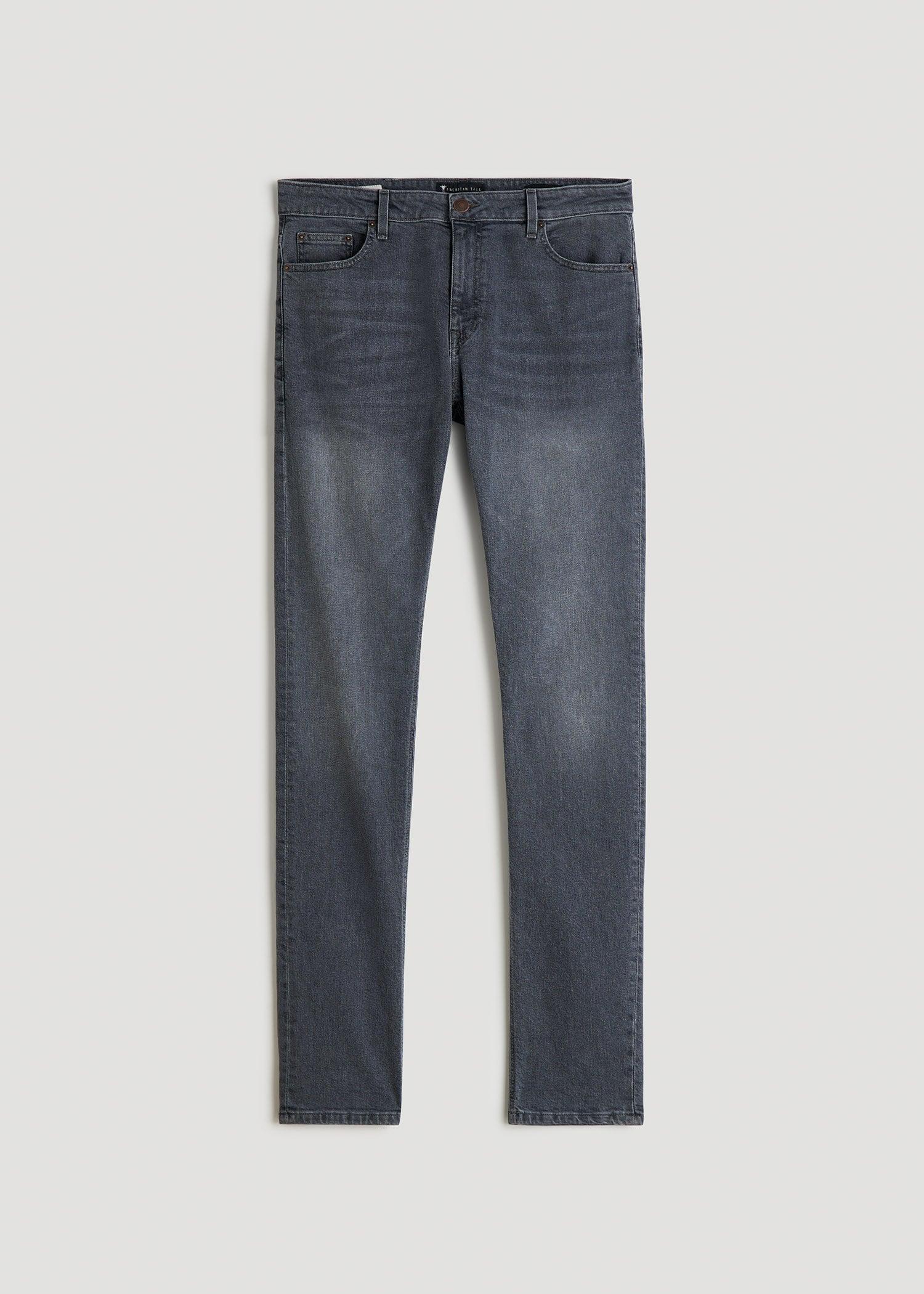 Americana Collection Dylan Slim Fit Jeans For Tall Men in Wolf Grey Product Image