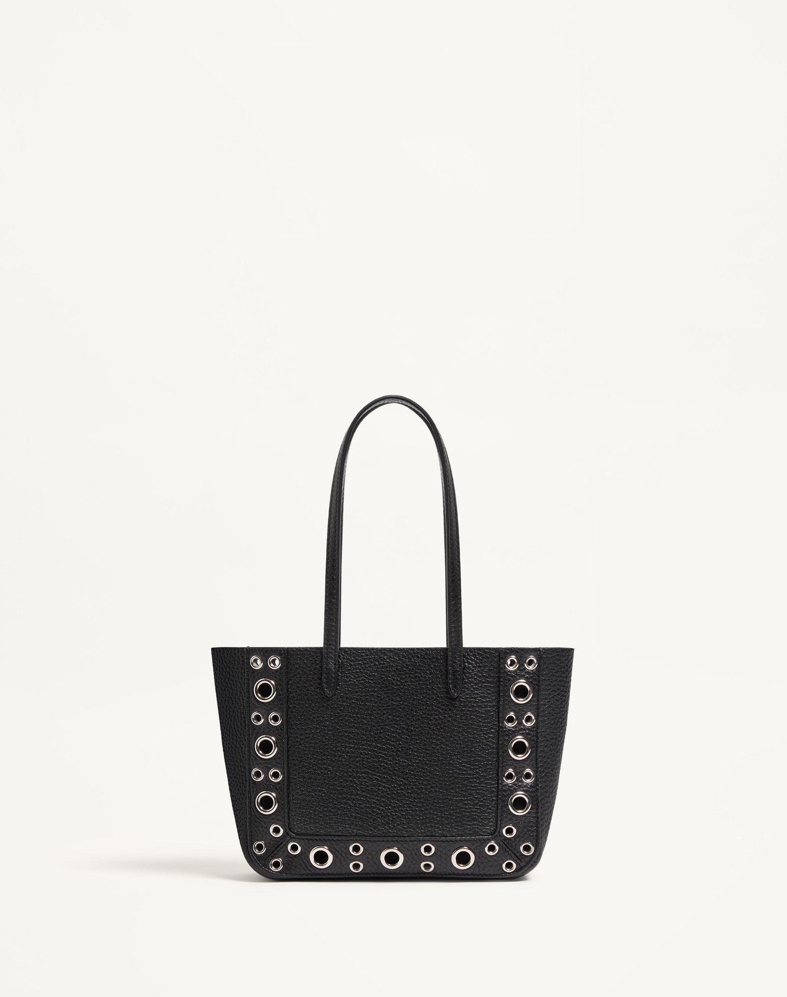 Valentino Garavani Nellcôte Mini Shopping Bag In Grainy Calfskin Product Image