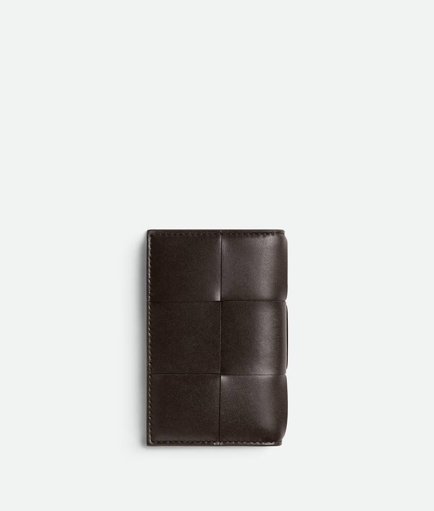Men's Cassette Flap Card Case in Fondant/wood Product Image