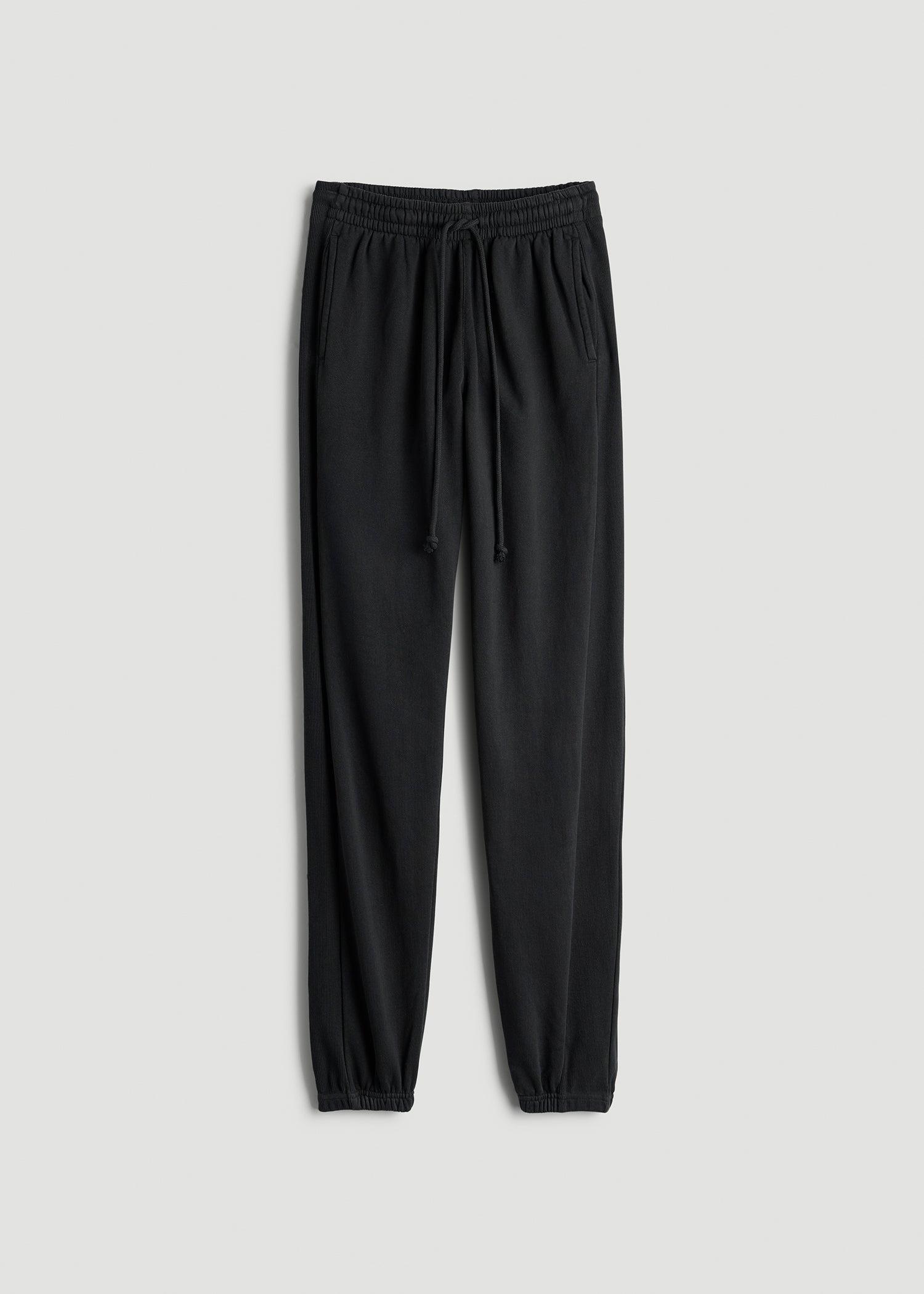 Wearever Fleece Regular Fit Women's Tall Sweatpants in Vintage Black Product Image