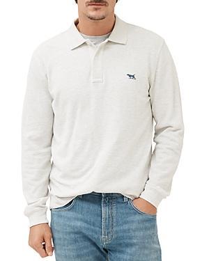 Mens Long-Sleeve Pique Polo Shirt Product Image
