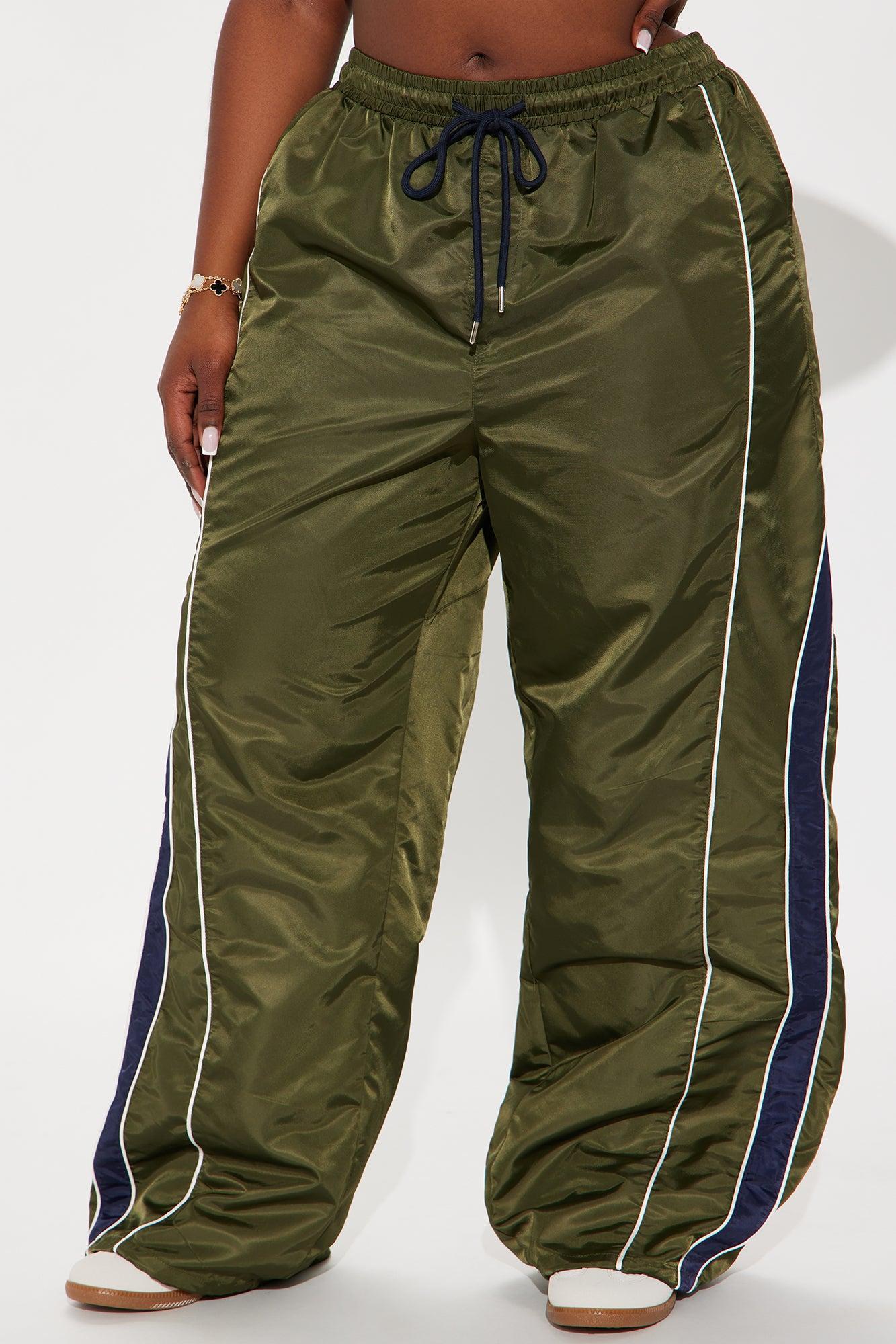 Start Of An Era Windbreaker Track Pant - Olive/combo Product Image